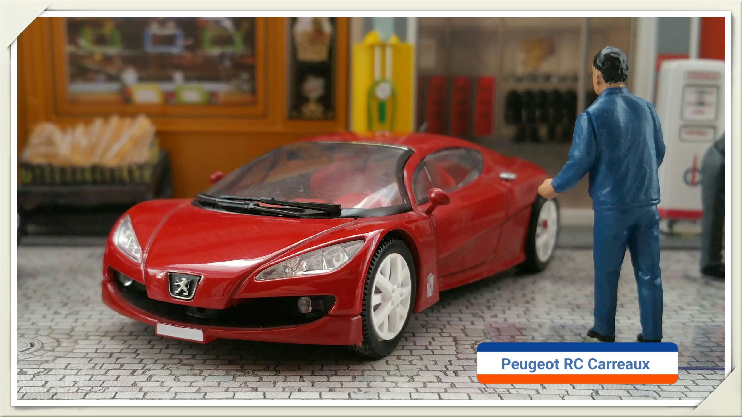 Peugeot RC Carreaux - Collection Peugeot toy car collectible - Main Image 2