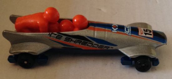 Ice Shredder Bolido De Nieve Gris 4 Pasajeros - Hot Wheels toy car collectible - Main Image 2