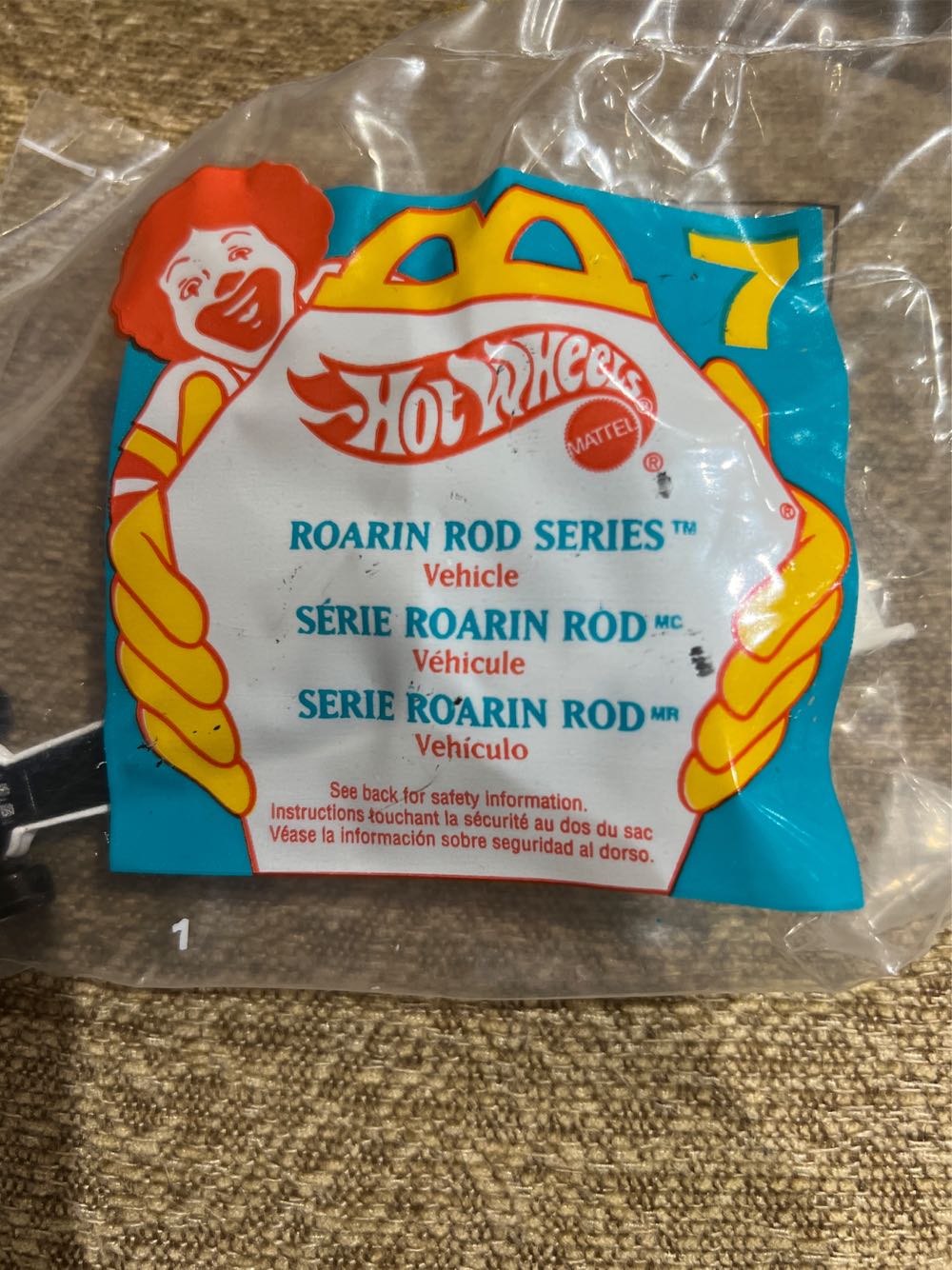 Dragster McDonalds - McDonalds Happy Meal toy car collectible - Main Image 2