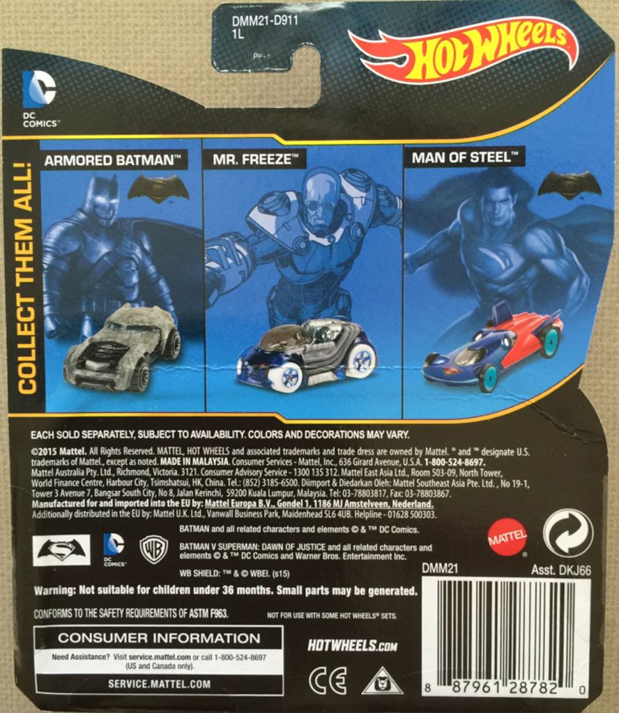 Two-Face - 2016 DC Universe Character Cars toy car collectible - Main Image 2