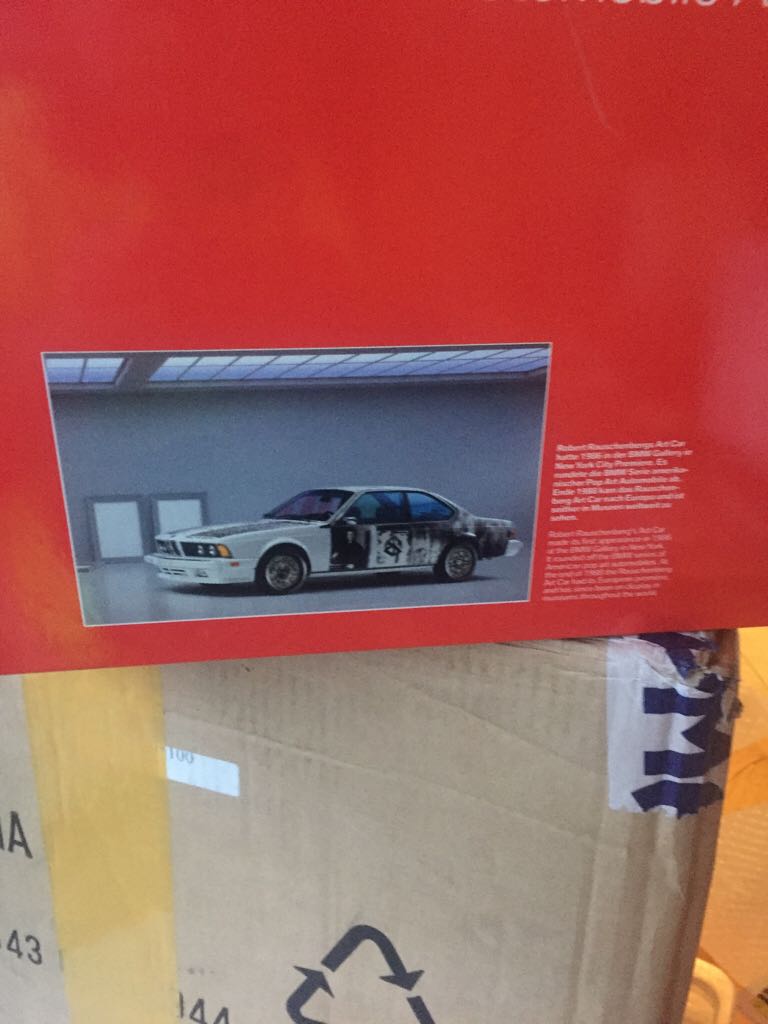 BMW Artcar Robert Rauschenbergs - Art Car toy car collectible - Main Image 2