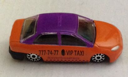 Taxi Jetta Vip Moscu Naranja - Gashaball toy car collectible - Main Image 2