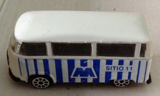 Taxi Combi Rayados De Monterrey  - Gashaball toy car collectible - Main Image 2