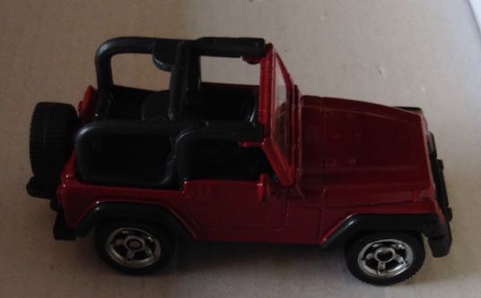 Jeep Wrangler Guinda - Siku toy car collectible - Main Image 2