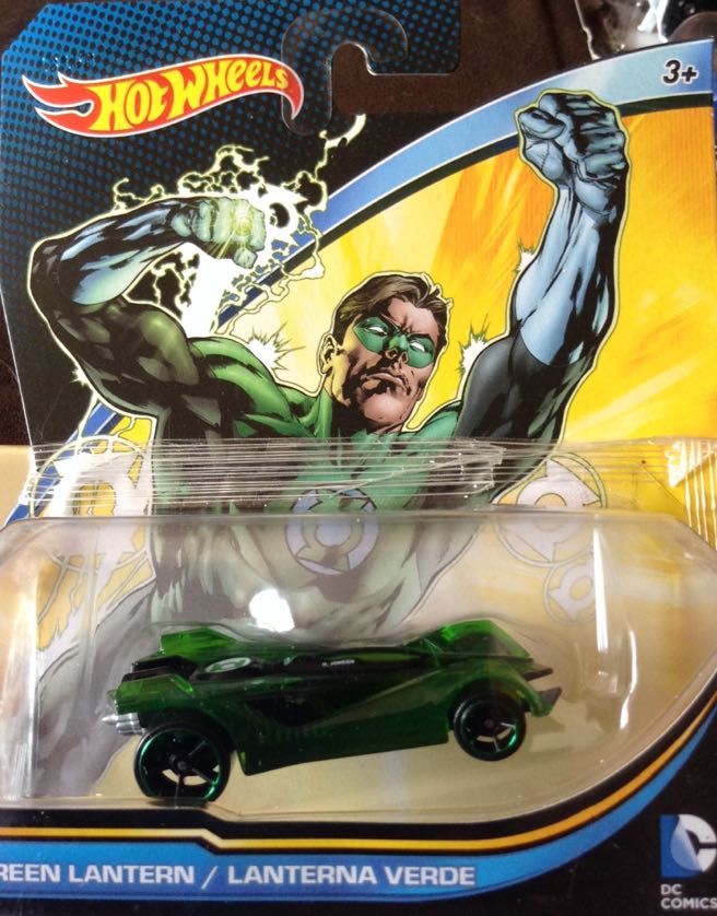 Linterna Verde  - Hot Wheels toy car collectible - Main Image 1