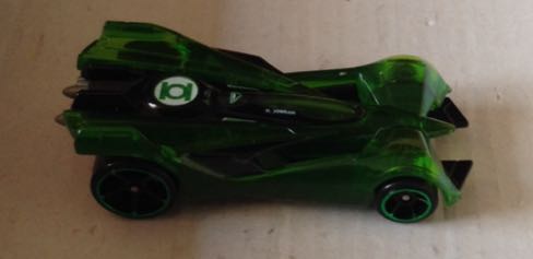 Linterna Verde  - Hot Wheels toy car collectible - Main Image 2