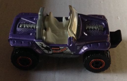 Jeep Huracane Concept Morado - Machtbox toy car collectible - Main Image 2
