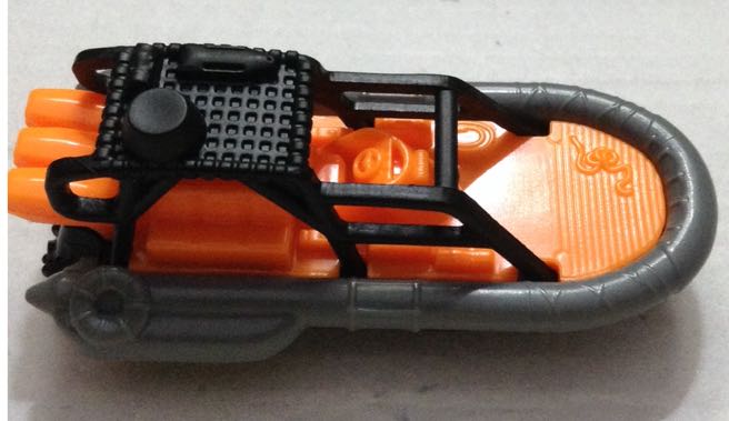 Lancha Sea Spy Gris Y Naranja - Machtbox toy car collectible - Main Image 2