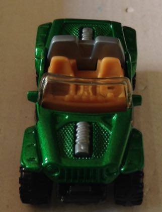 Jeep Hurricane Concept Verde - Machtbox toy car collectible - Main Image 1