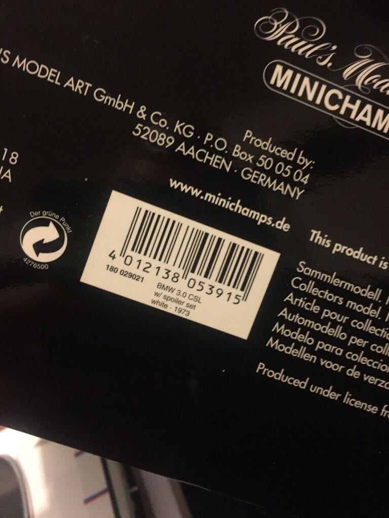Minichamps - Road Car toy car collectible - Main Image 2