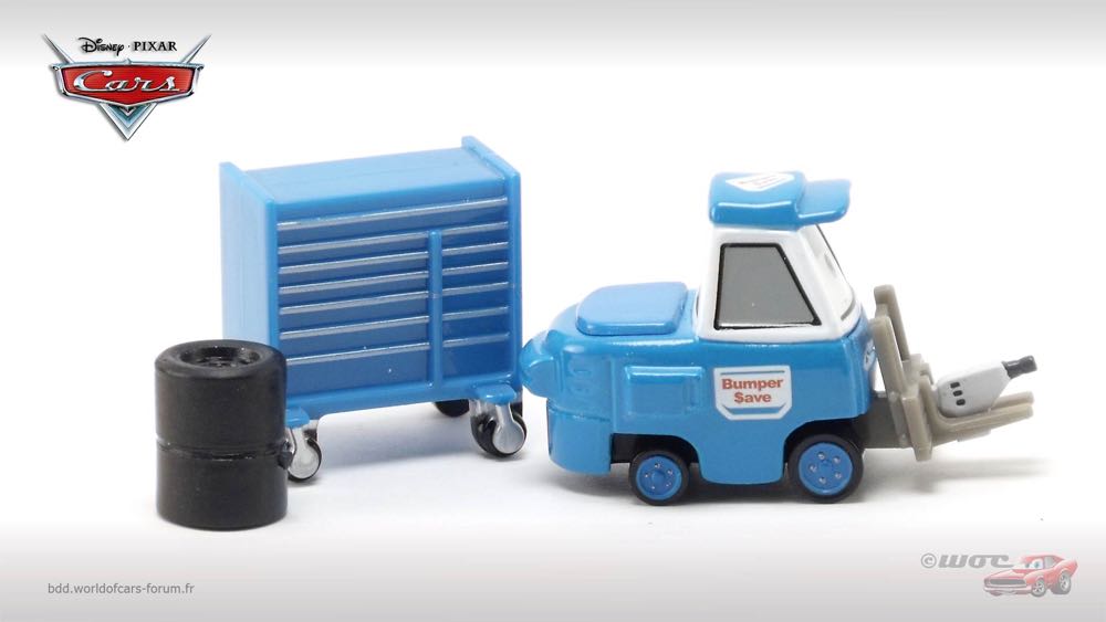 Ponchy Wipeout’s Pitty - (2015 - Cars 2015) PISTON CUP (18) toy car collectible - Main Image 3