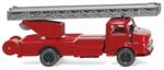 L 1113 Feuerwehr mit Drehleiter - Mercedes-Benz toy car collectible - Main Image 1