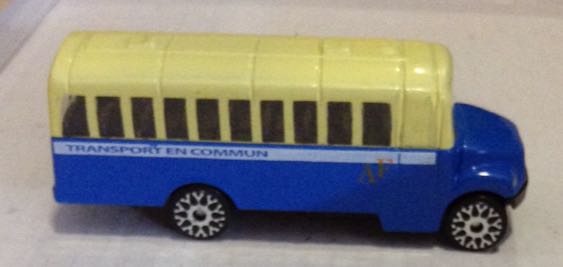 Camion Dakar 1975 Azul Y Amarillo - Gashaball toy car collectible - Main Image 2