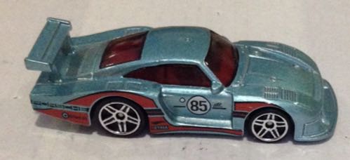 Porsche 935-78 Azul - Hot Wheels toy car collectible - Main Image 2