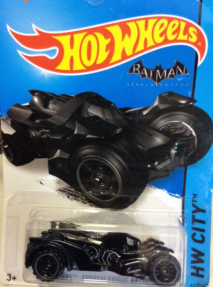 Batman Arkham Knight Batmobile - Hot Wheels toy car collectible - Main Image 1