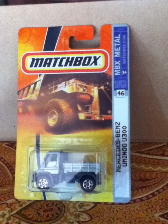 Mercedes Benz Unimog U300  toy car collectible - Main Image 1