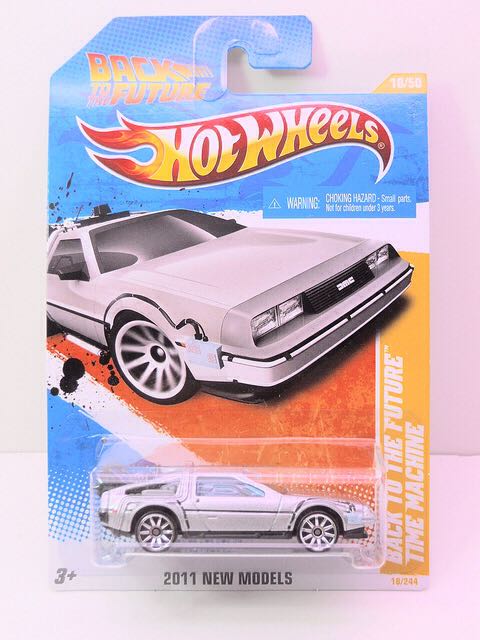 Back To The Future Time Machine - 2011 - HW New Models toy car collectible - Main Image 1