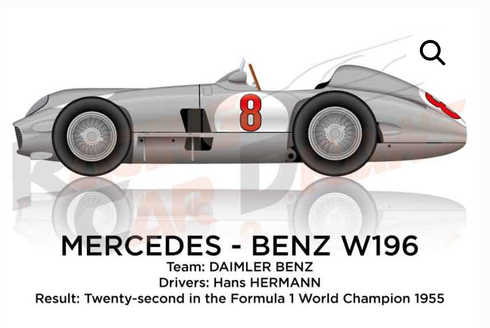 Mercedes-Benz W196 - 2500 cc toy car collectible - Main Image 4