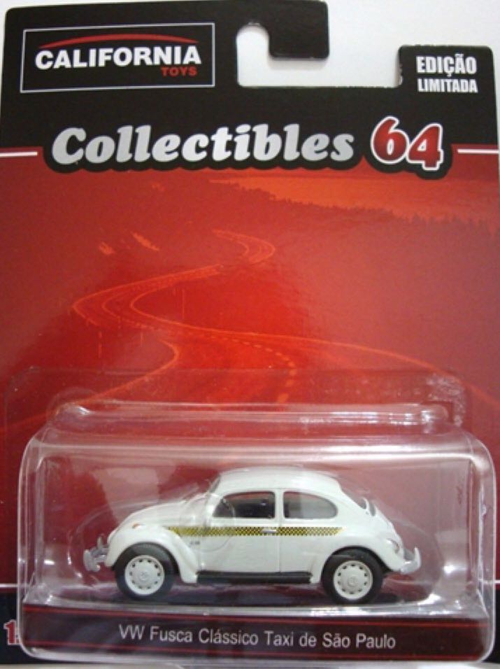 VW Fusca Classico Taxi de São Paulo - California Toys toy car collectible - Main Image 2