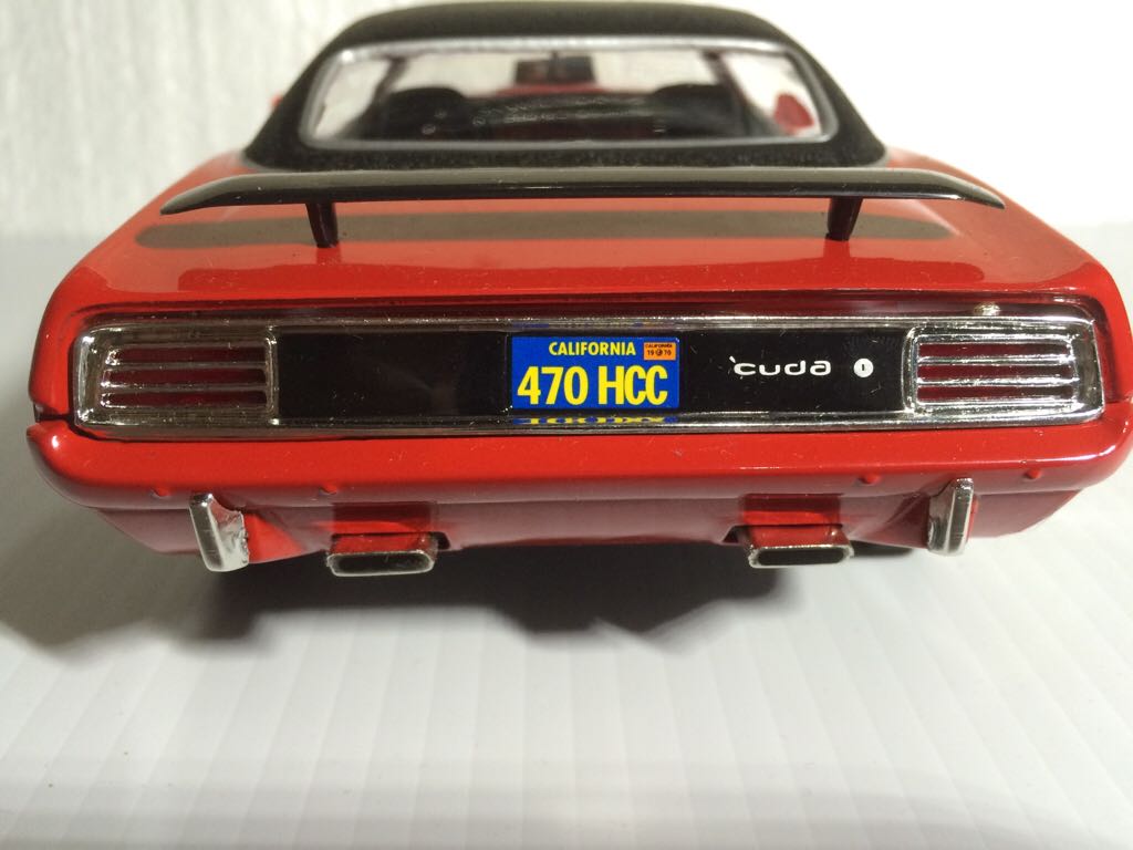 Cuda  toy car collectible - Main Image 2