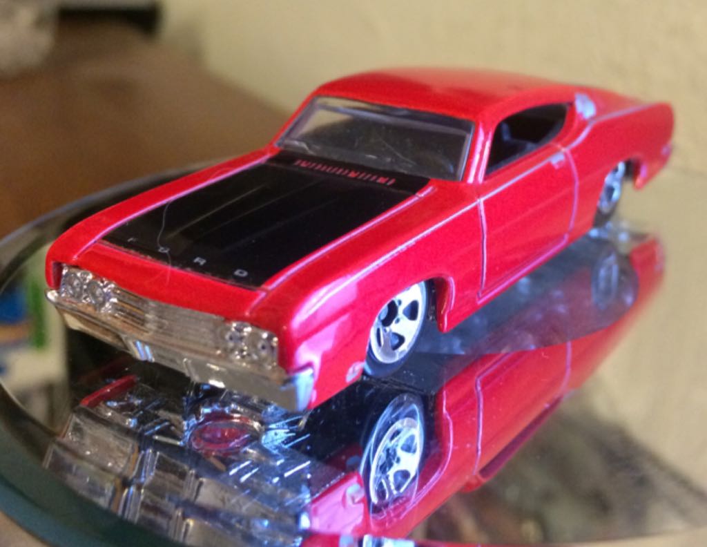 69 Ford Tarina Talledega Black Hood  toy car collectible - Main Image 1