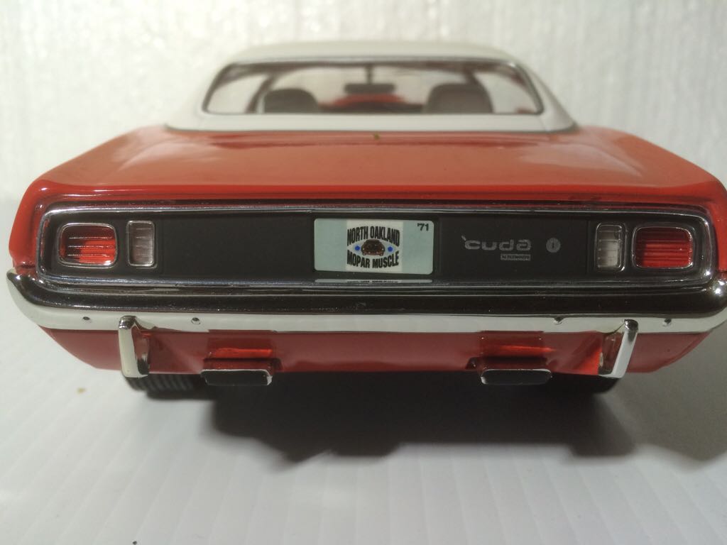 Cuda  toy car collectible - Main Image 2
