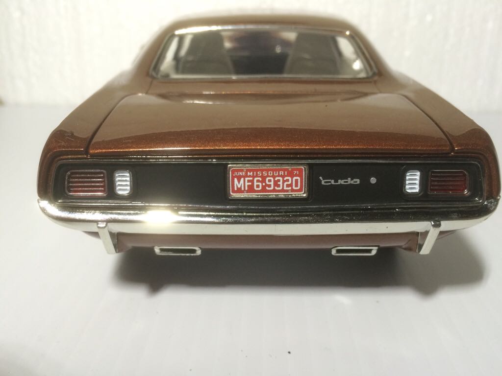 Cuda  toy car collectible - Main Image 2