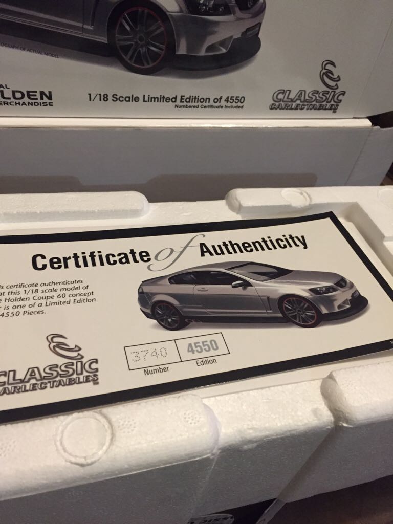 Classic Carlectables - Concept Car toy car collectible - Main Image 2