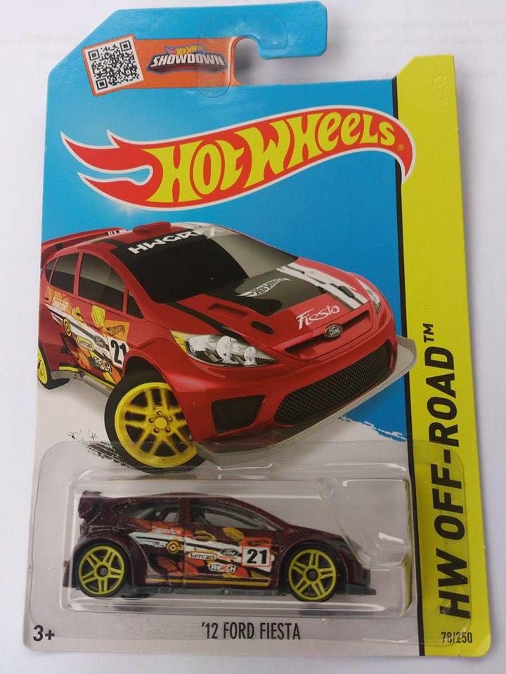 ’12 Ford Fiesta  toy car collectible - Main Image 1