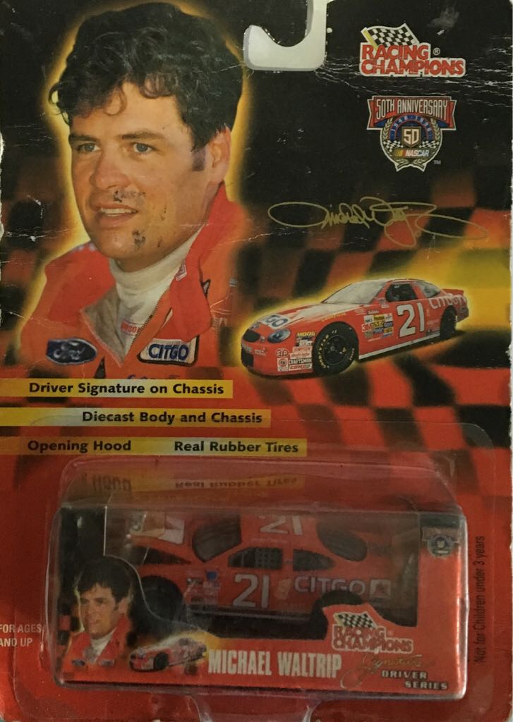 Michel Waltrip - Nascar - Signature Driver toy car collectible - Main Image 2