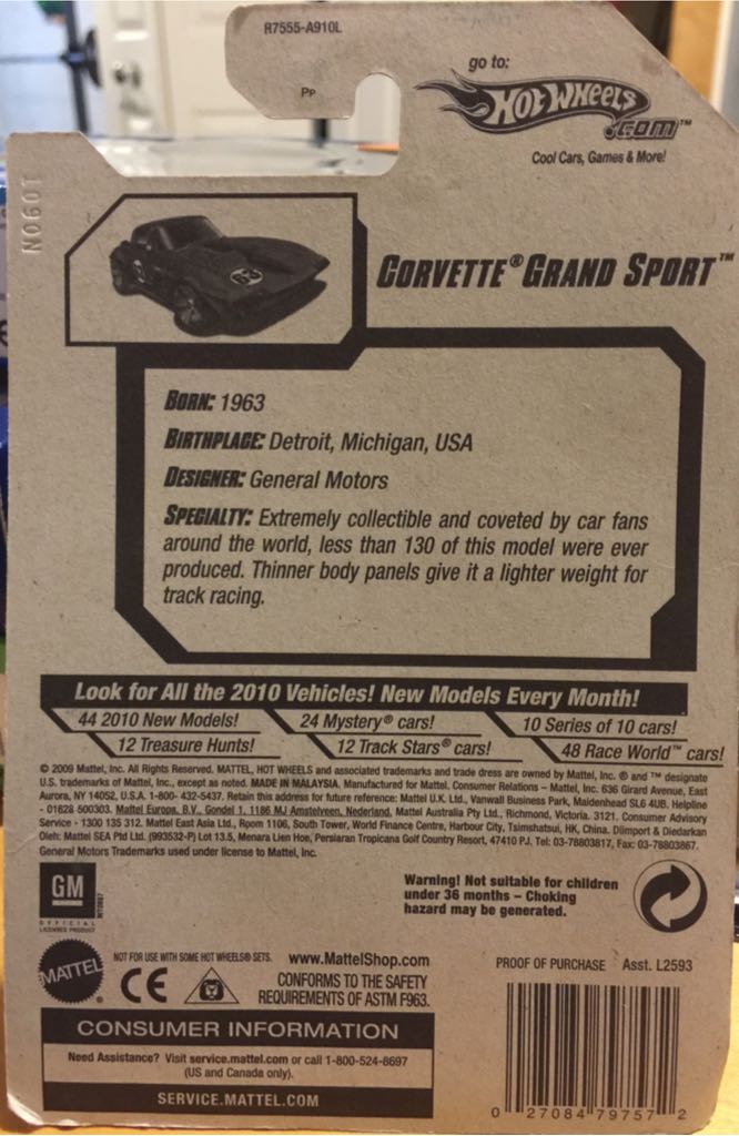 1963 Grand Sport - 2009 Faster Than Ever toy car collectible - Main Image 2