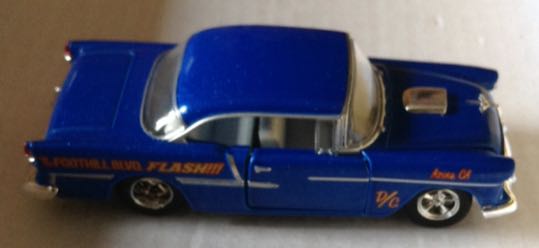 Chevrolet Bel Air 1955 Azul Rey - Castline Inc toy car collectible - Main Image 2