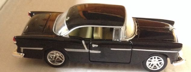 Chevrolet Bel Air 1955 Negro - Castline Inc toy car collectible - Main Image 2