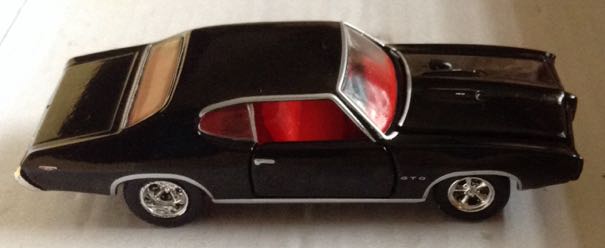 Pontiac GTO 1969 Negro - Castline Inc toy car collectible - Main Image 2