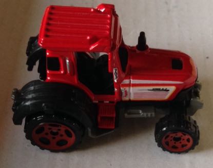 Tractor Rojo - Machtbox toy car collectible - Main Image 2