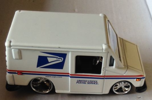United States Postal Service Mail Delivery Truck - Pull Back Car toy car collectible - Main Image 2