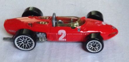 Ferrari 156 Rojo - Hot Wheels toy car collectible - Main Image 2