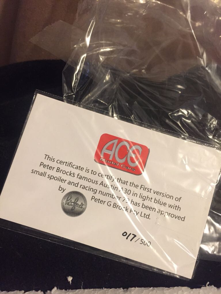 1/18 Peter Brock Austin A30 - Brock Collection toy car collectible - Main Image 2