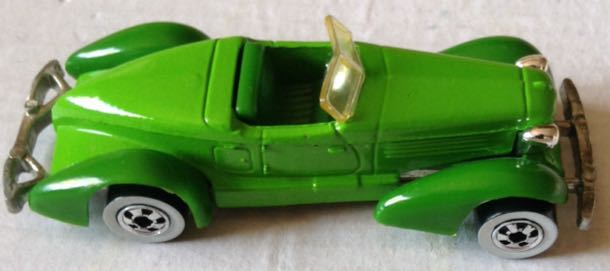 Auburn 852 Convertible Verde - Hot Wheels toy car collectible - Main Image 2