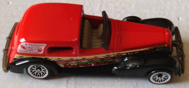 Carcacha Roja Tour Jamaiquino - Hot Wheels toy car collectible - Main Image 2