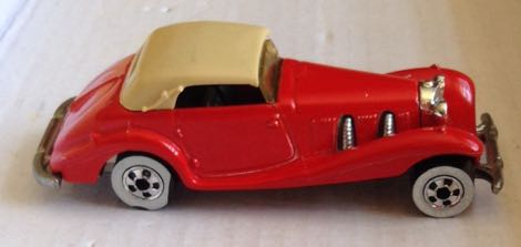 Carcacha Roja Con Toldo Cafe Y Doble Tubo - Hot Wheels toy car collectible - Main Image 2
