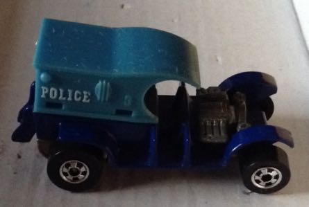 Paddy Wagon Azul De Policia - Hot Wheels toy car collectible - Main Image 2