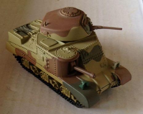 Tanque Militar Cafe Cañon Mediano - Johnny Lightning toy car collectible - Main Image 1