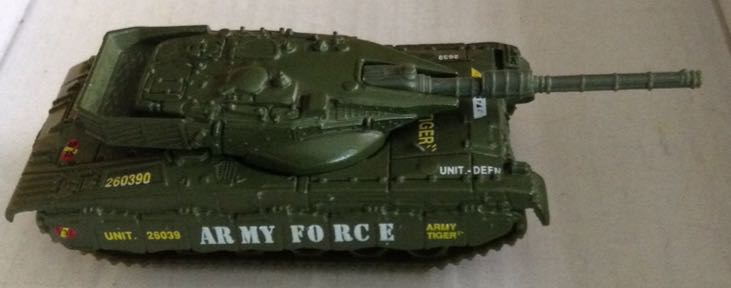 Tanque Verde Con Cañon Largo  - China toy car collectible - Main Image 2