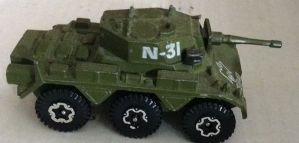 Tanque Saladin mKII Verde - Playart toy car collectible - Main Image 2