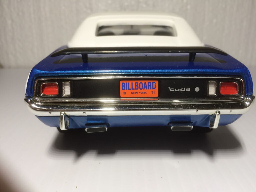 Cuda  toy car collectible - Main Image 2