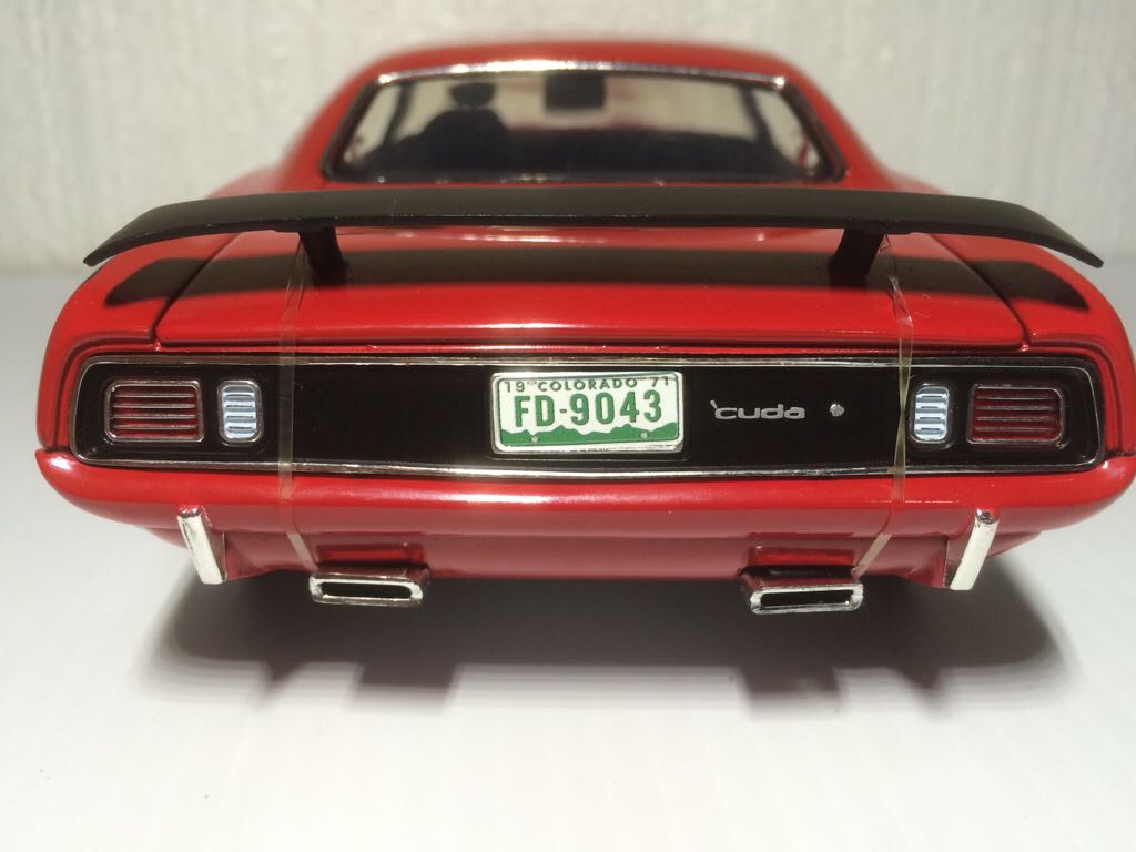 Cuda  toy car collectible - Main Image 2