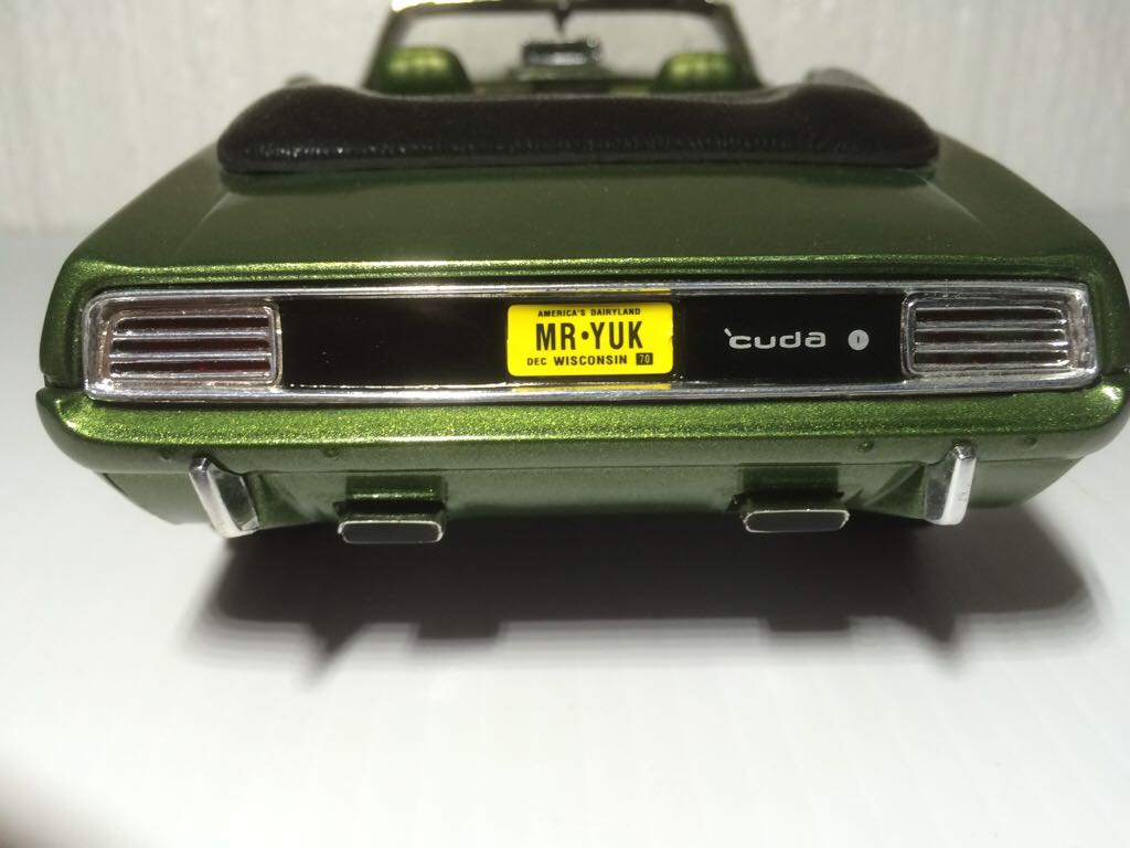 Cuda  toy car collectible - Main Image 2