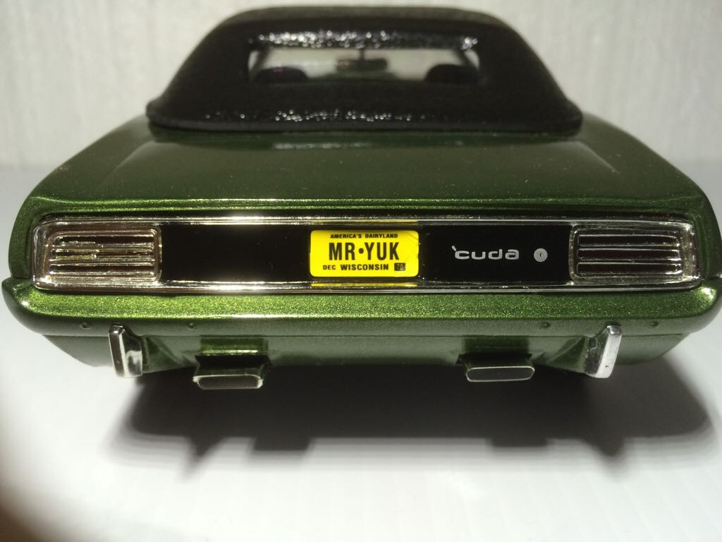 Cuda  toy car collectible - Main Image 2