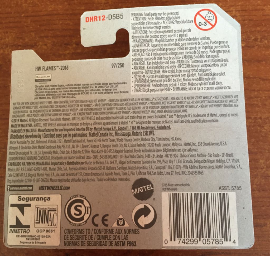 ’52 Hudson Hornet - HW Flames toy car collectible - Main Image 2